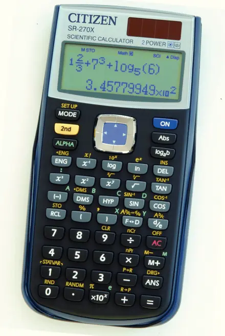 Teknisk räknare Citizen SR-270X