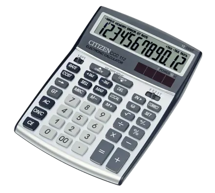 Bordkalkulator Citizen CCC 112